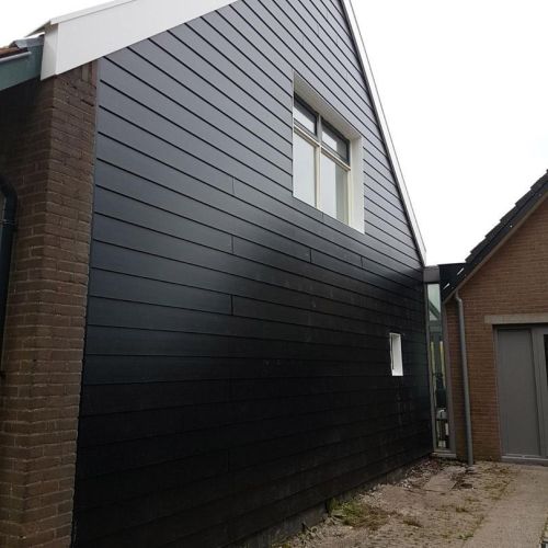 Dakkappel gemonteerd in Vlissingen, Zeeland